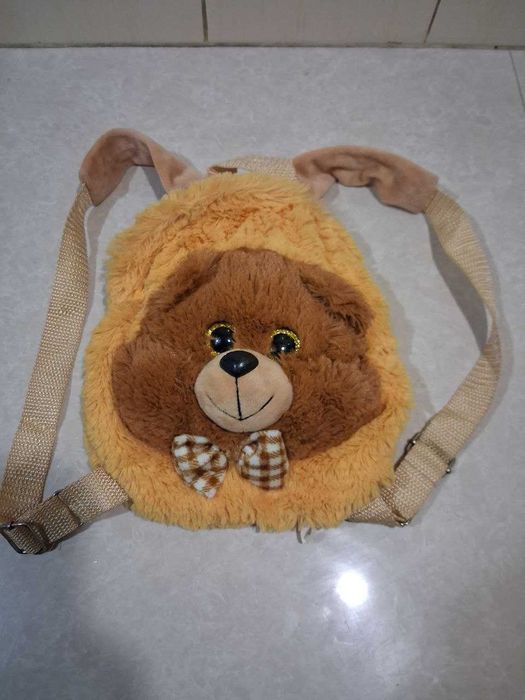 Сумочка 6 шт, рюкзачок дівчинки ведмежа міхова маленька Мінні Маус