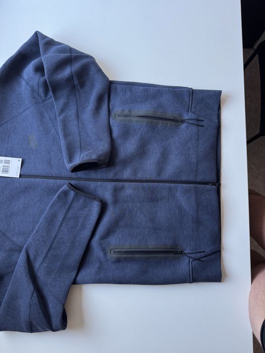 Nowa Nike Tech Fleece rozm. L Obsidian Heather/Black drill drillstyle