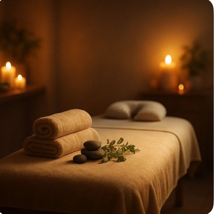 Massagem de relaxamento para cansaço físico e mental