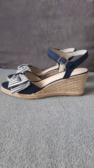 Espadryle na koturnie nowe
