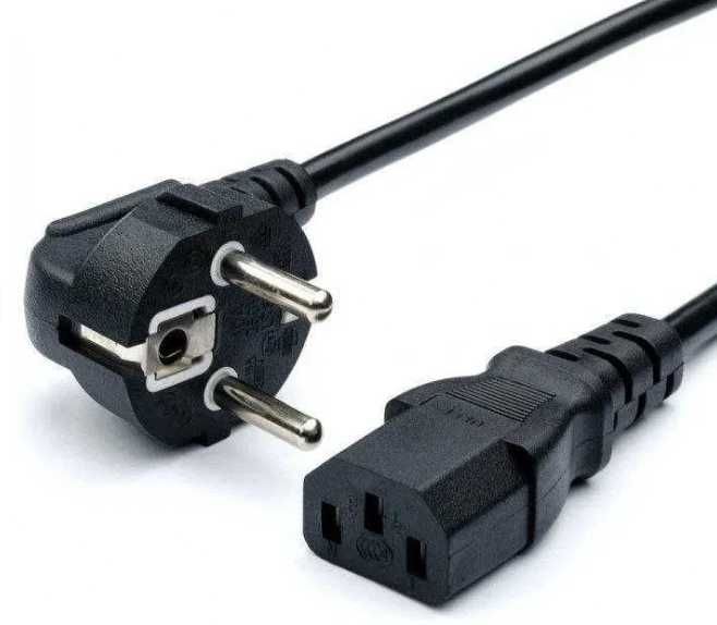 Кабель для блока питания C13, C7, 3-pin