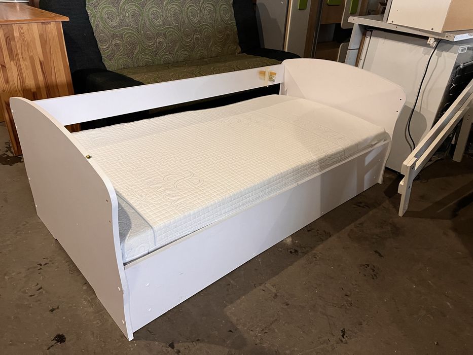 Łóżko 163/90 cm + materac Hevea Air Plus Super Stan Super Jakość