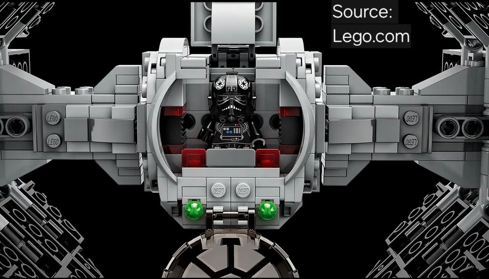 ENVIO GRATIS-LEGO 75348 Fang Fighter vs TIE Interceptor (Star Wars)