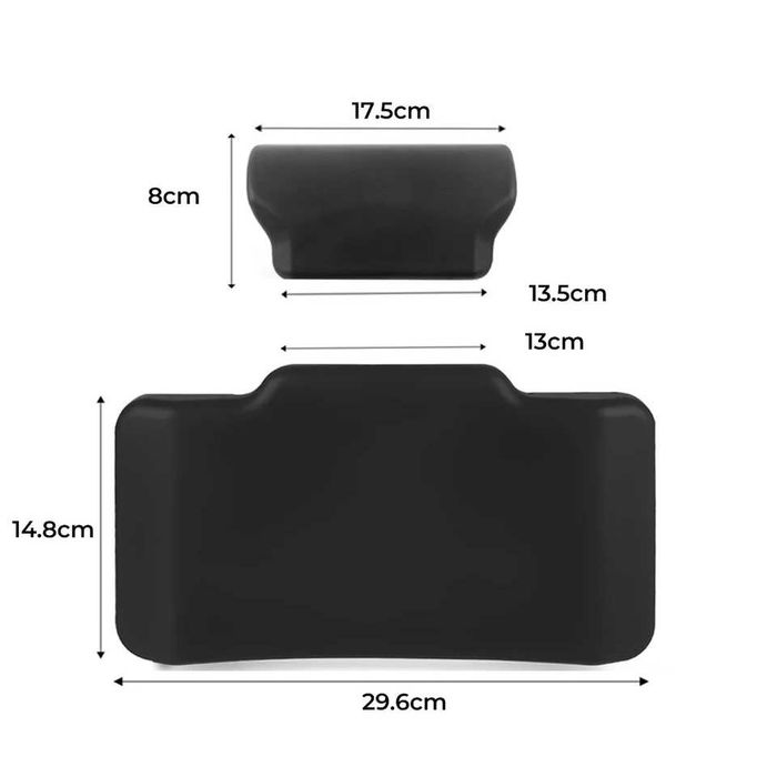 Encosto Universal para Top Case de Alumínio - Conforto para Passageiro