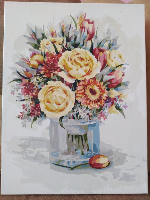 Готова картина по номерах