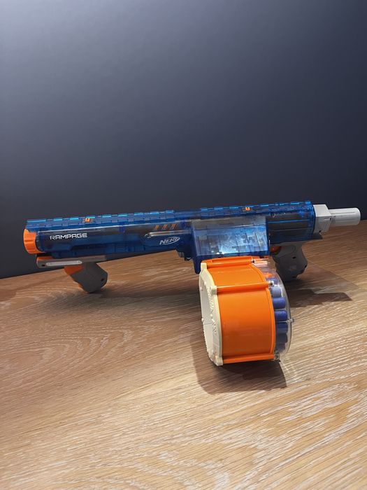 Nerf Rampage (w/ all ammo) - EDIÇÃO LIMITADA - *OTIMO ESTADO*