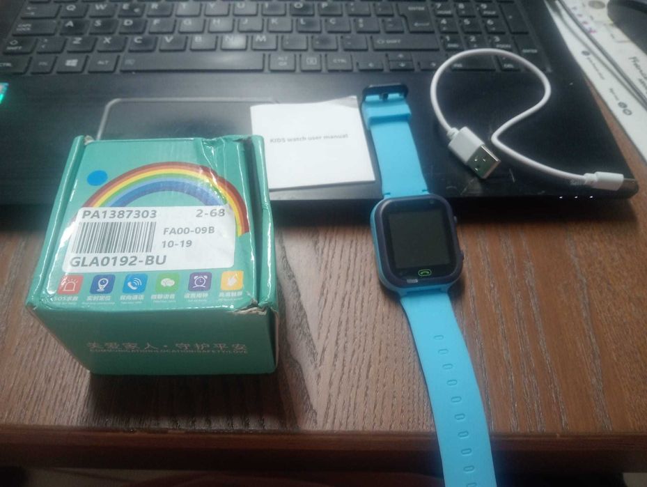 Smartwatch Infantil GLA0192 Azul – Com Entrada para Cartão SIM (Chip)
