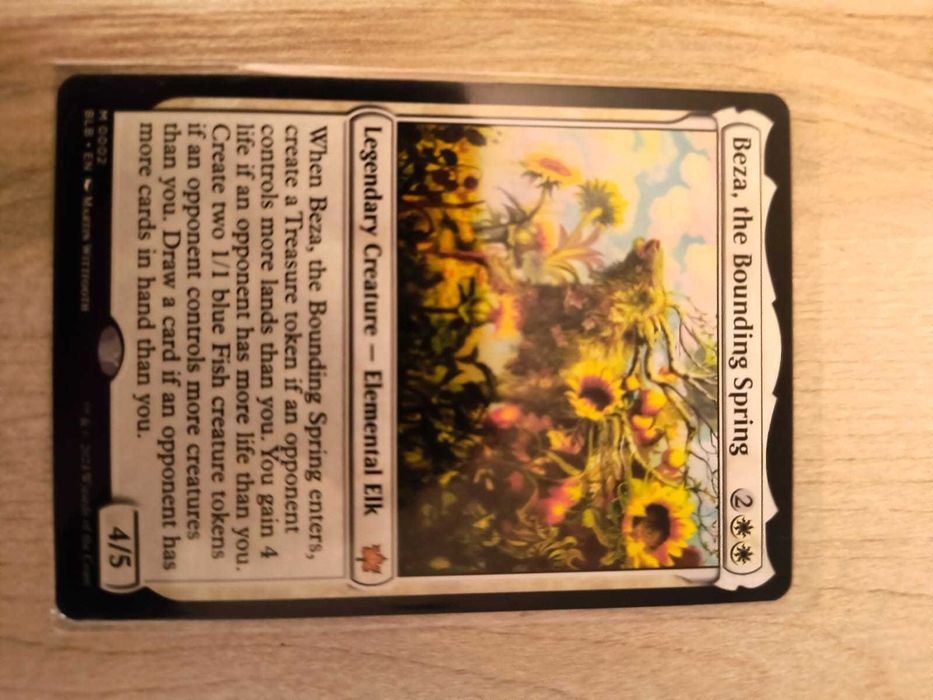 Karta Beza, the Bounding Spring MTG Bloomburrow #2 Near Mint