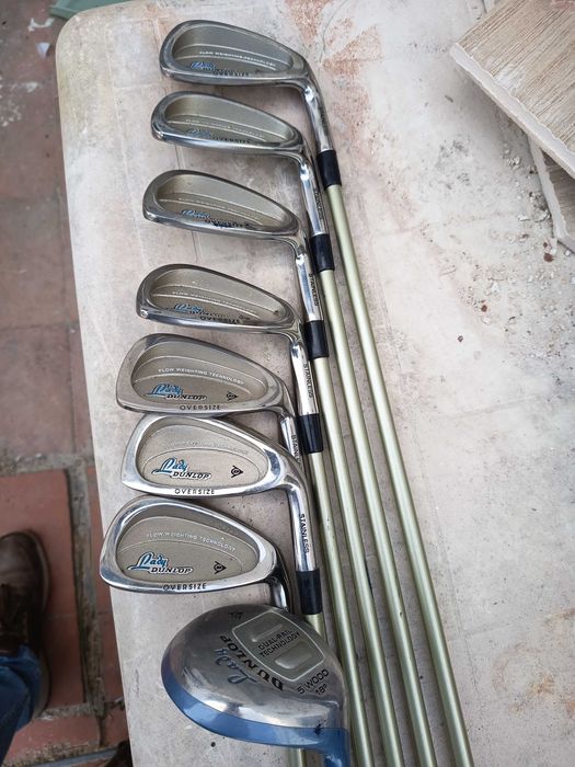 Dois conjuntos de Golfe completos - Penn + Dunlop (para Senhora)