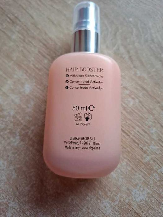 Biopoint Hair Booster Skoncentrowany aktywator z kwasem hialuron 50 ml