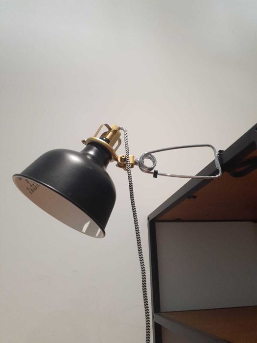 Candeeiro RANARP IKEA - Preto - Excelente estado