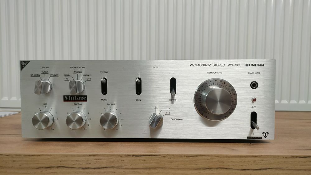 Sprzedam wzmacniacz WS 303 w pięknym stanie