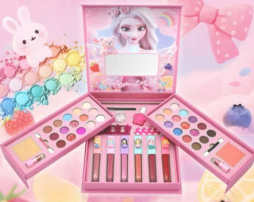 Дитячий набір для макіяжу та манікюру багатоярусному боксі Косметичка