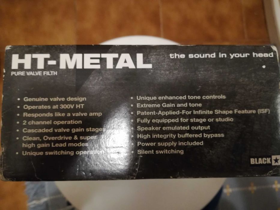 Pedal Blackstar HT Metal - Overdrive e Distortion