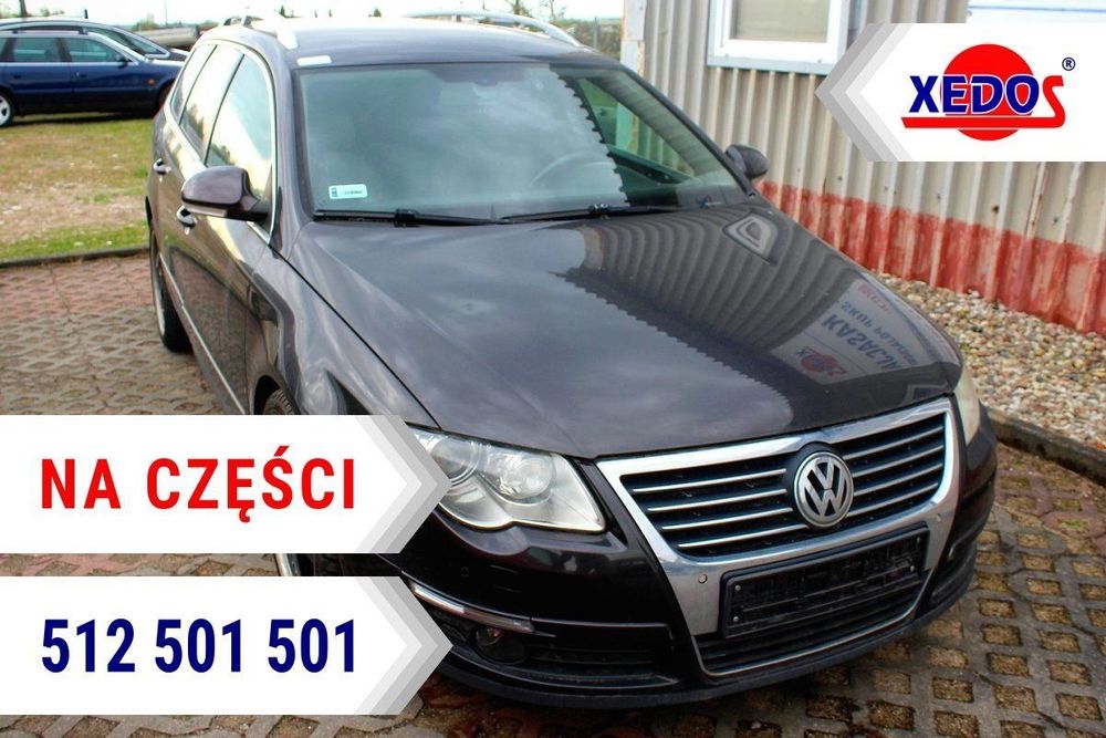 VW Passat B6 2005 2.0TDI BMP Kombi (MASKA, ZDERZAK, LAMPA, BŁOTNIK, DRZWI, SZYBA, FOTEL)