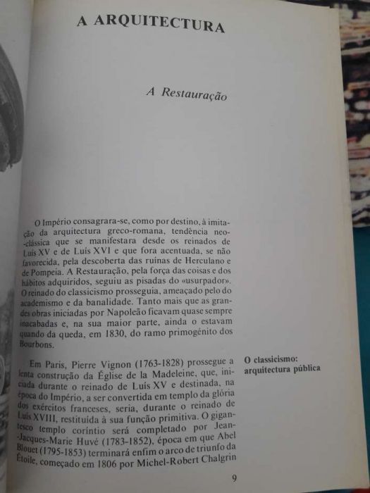A Arte no Século XIX vol I A Gramática dos Estilos de Yvan Christ