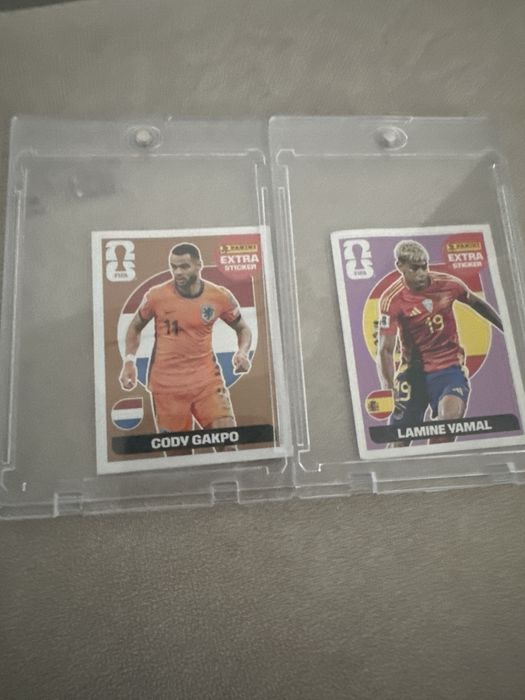 Vendo 11 extra stikeres da panini, em perfeito estado