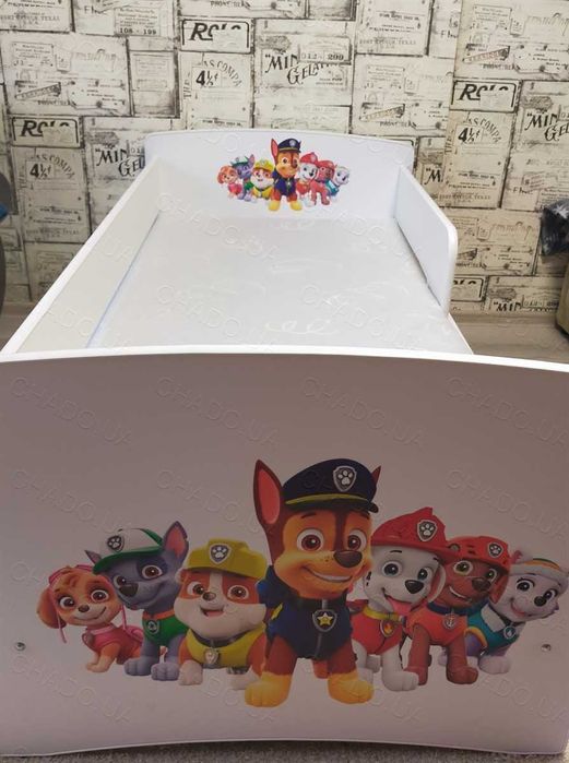 Дитяче ліжко Кіндер кул №81, ліжко підліткове, кроватка дитяча +бортик