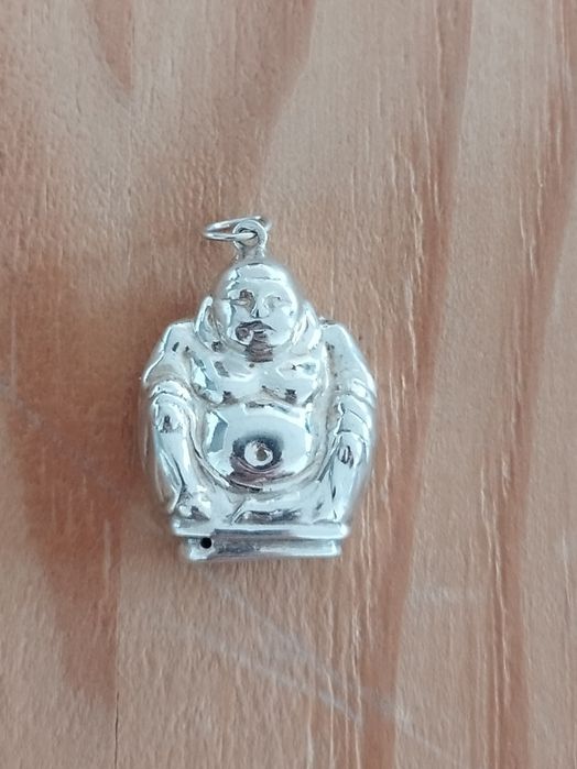 Pendente buda em prata 925