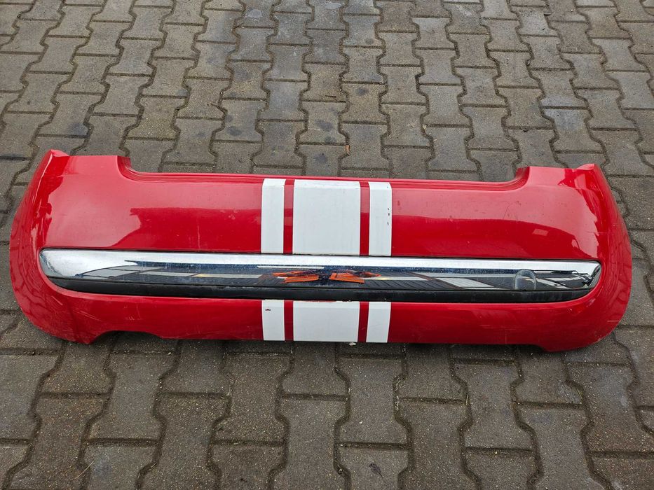 Fiat 500 3D zderzak tył  tylny