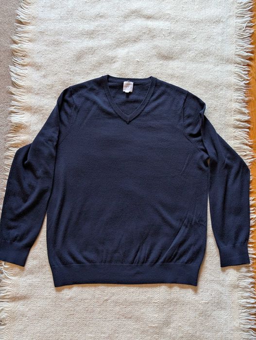 Sweter z wełny merino męski John Lewis