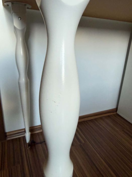 Biurko stolik blat toaletka linnmon ikea z nogami nipen