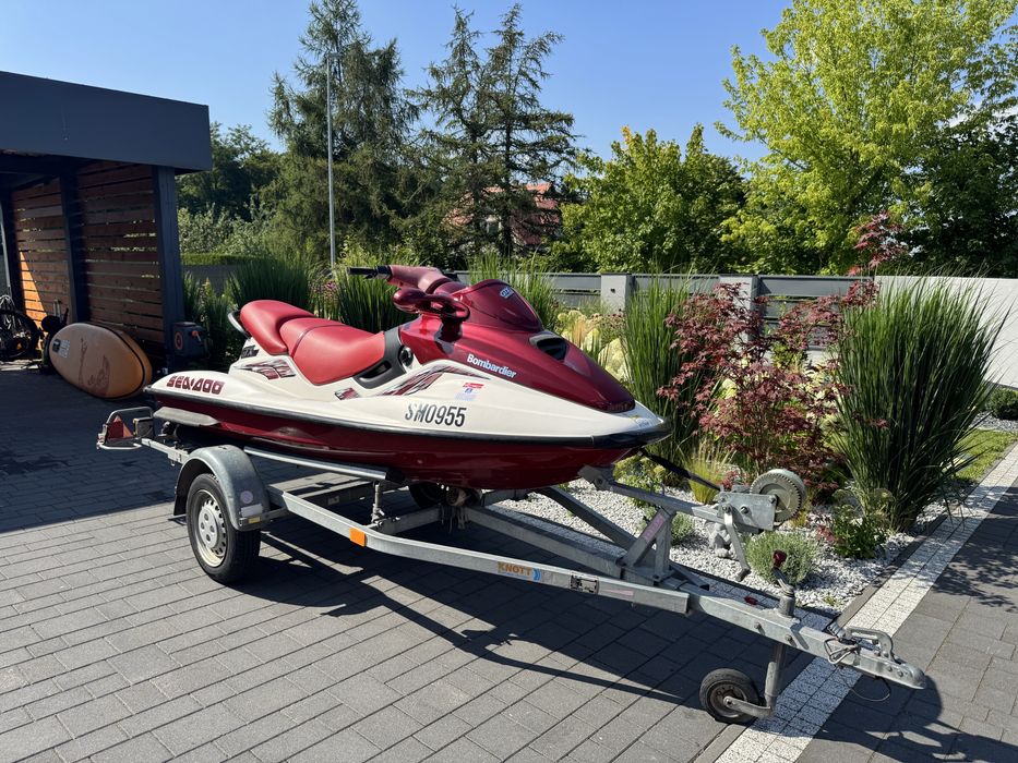 Sea-Doo GTX 951 Limited Edition 3 os. + przyczepka, pokrowiec