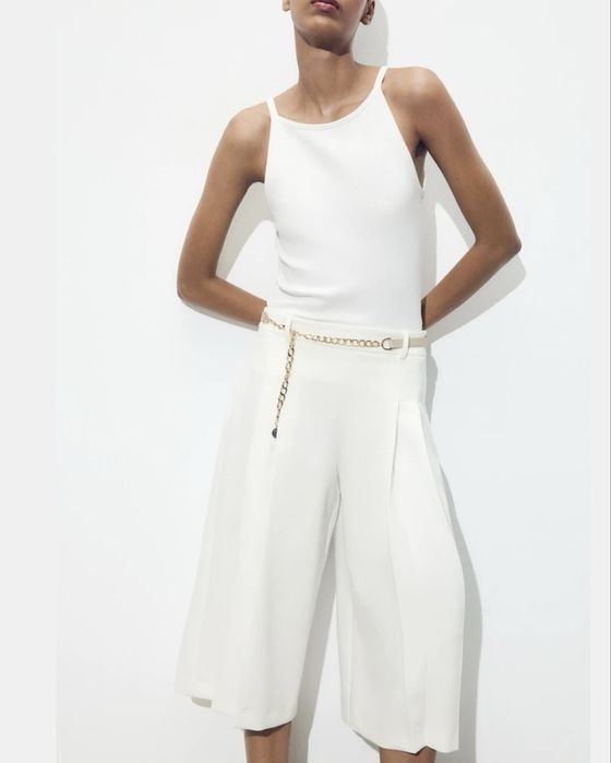 Довгі бермуди з ременем