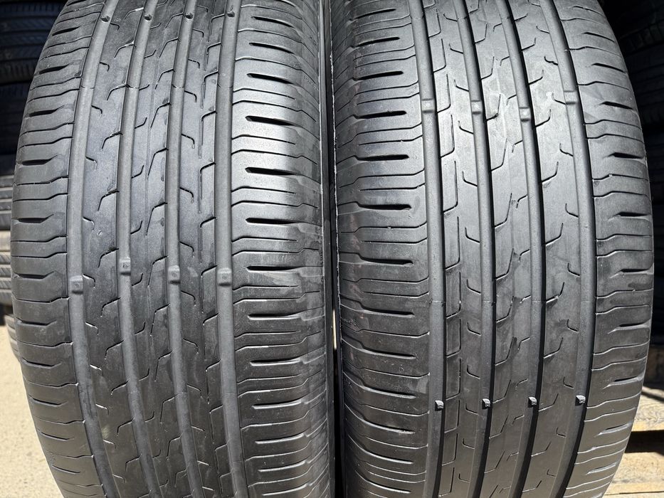 Літні шини 225/60 R18 Continental EcoContact 6 2шт. 90% залишку 2021