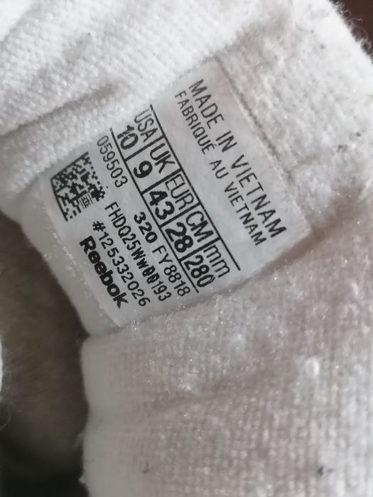 Кроссовки Reebok