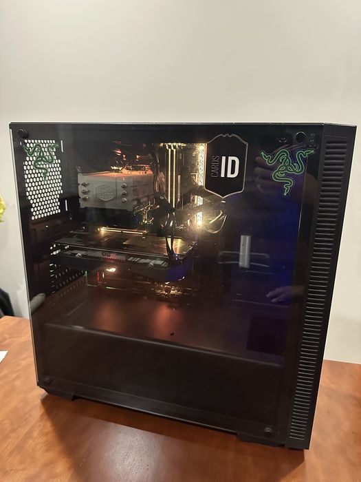 PC gaming completo + monitor hp + teclado krom + rato