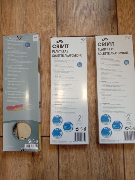 Анатомічні устілки Crivit.