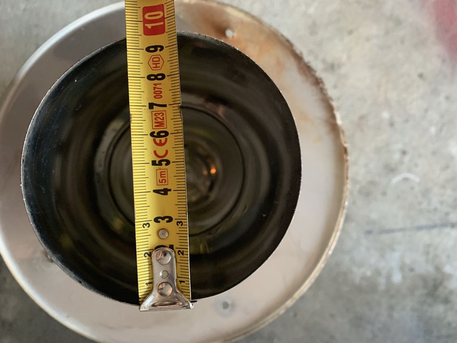 NASADA KOMINOWA, deflektor, nierdzewna