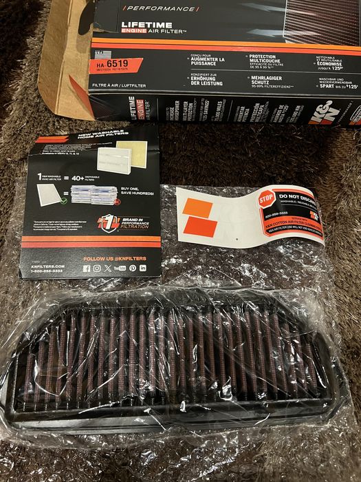 Filtro de ar desportivo k&N novo