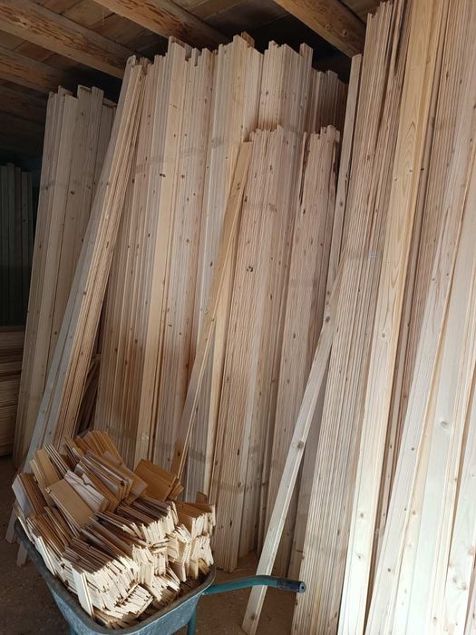 Імітація бруса вагонка дерев'яна підлога