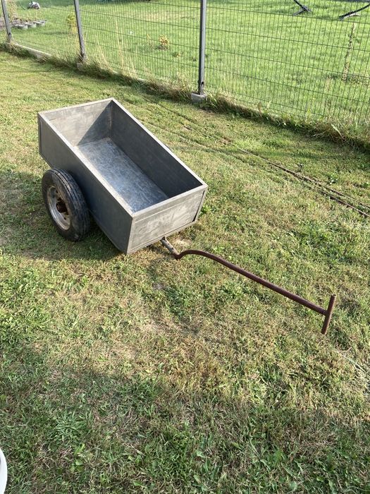 Wózek przyczepka do roweru , ręczna , na działke