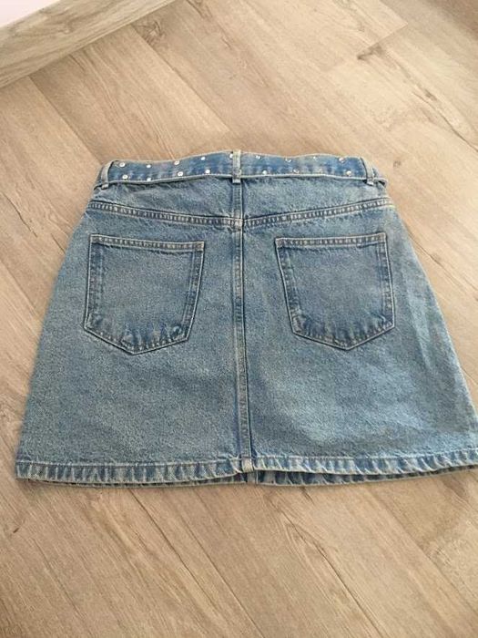 Jeansowa spódniczka mini