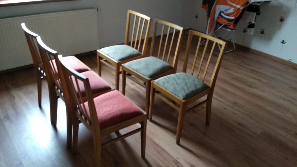 Babcine krzesła do jadalni