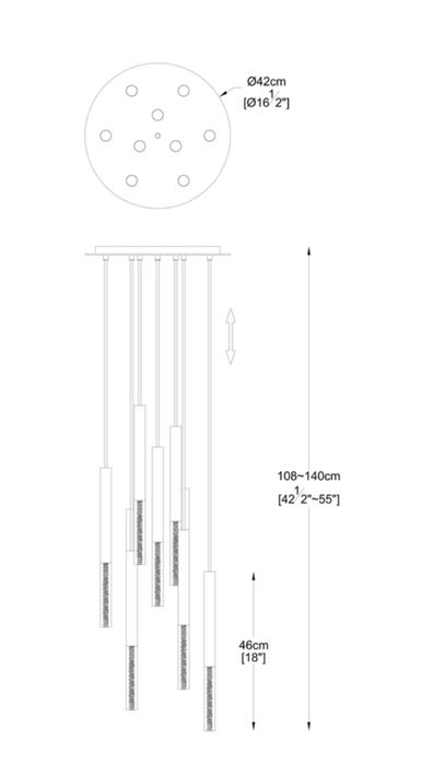 Lampa wiszaca One Led
