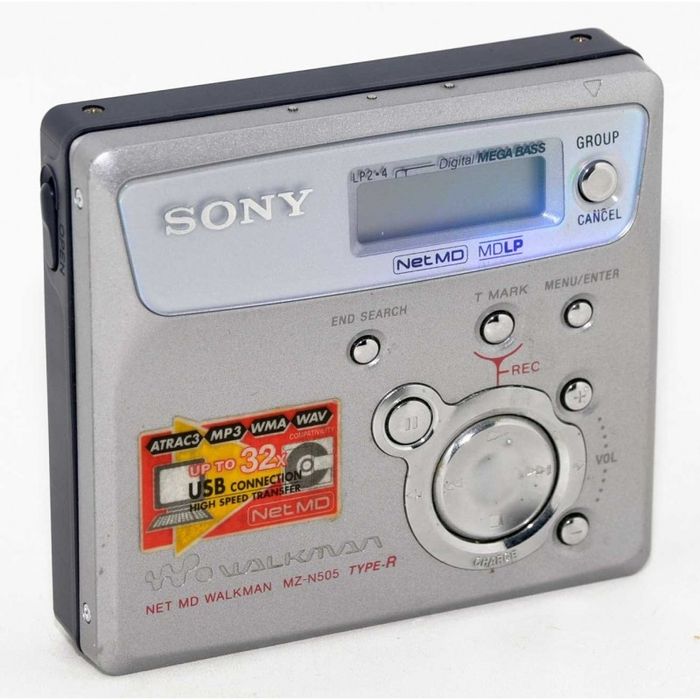 Walkman Sony Minidisk MZ-N505