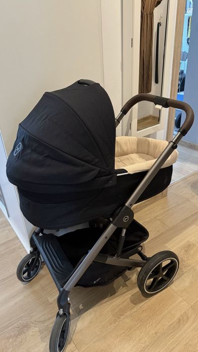 Cybex Balios S Lux 3w1 + fotelik + baza ISOFIX – kompletny zestaw