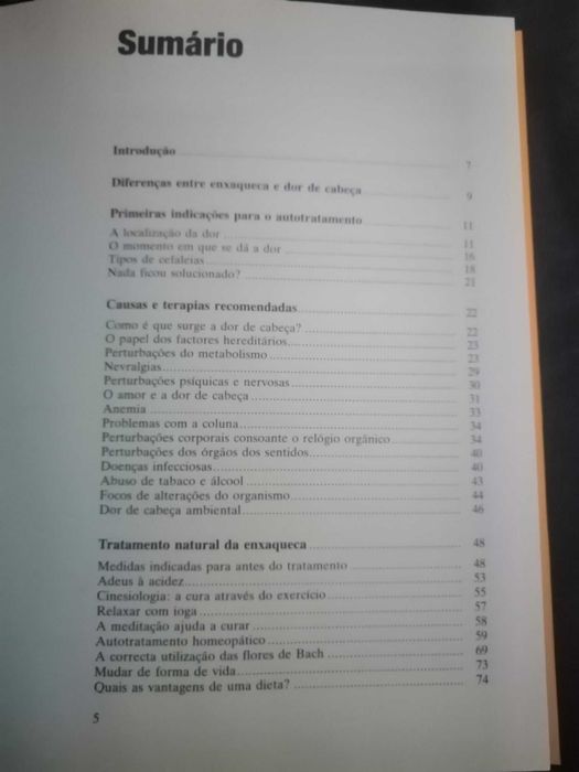 Livro "Tratamento natural da enxaqueca" de Vera Rosival