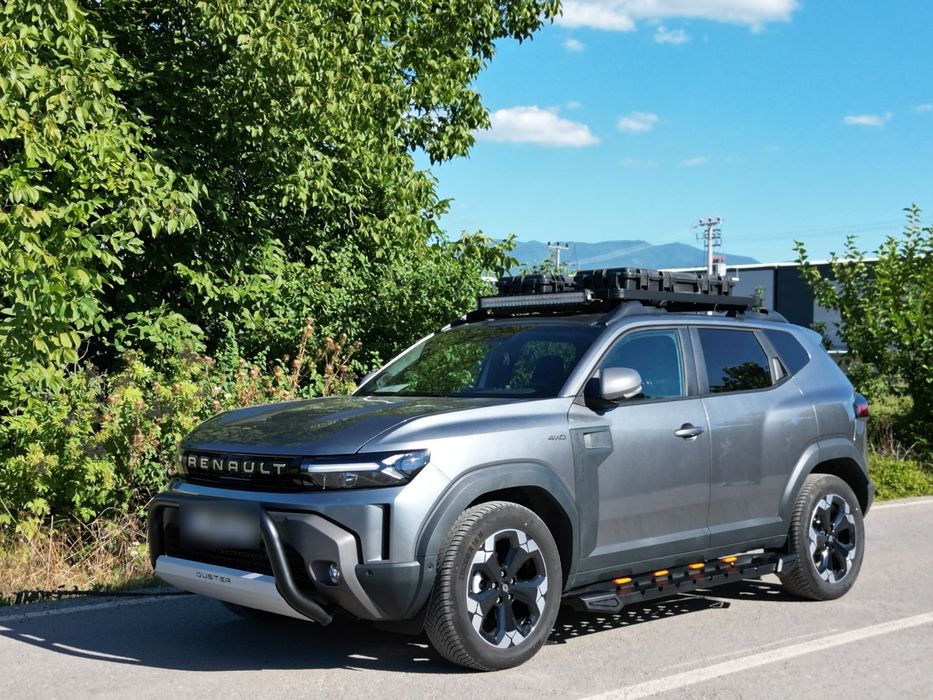 Orurowanie przednie Dinamic czarne kangur Dacia Duster III 2024-