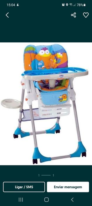 Cadeira evolutiva papa chicco64170305282307120