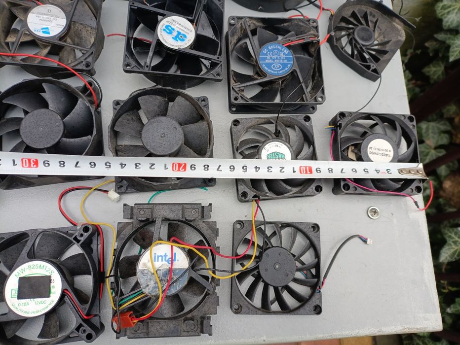 Кулеры, вентиляторы охлаждения