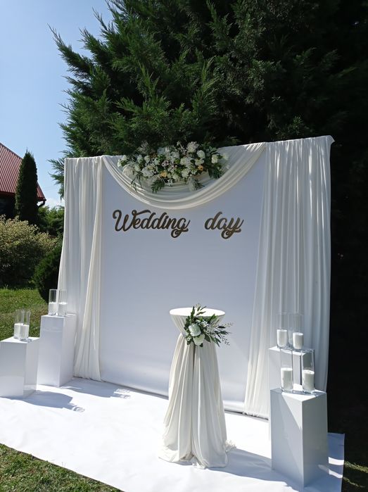 Весільні фотозони, оформление свадьби , президіум