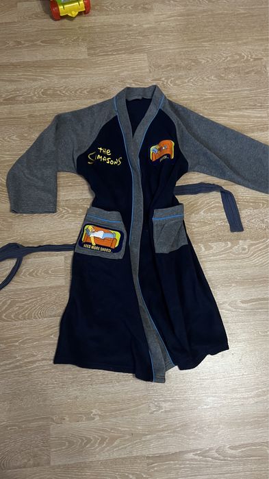 Халат на мальчика симпсоны Simpsons 7-9 лет