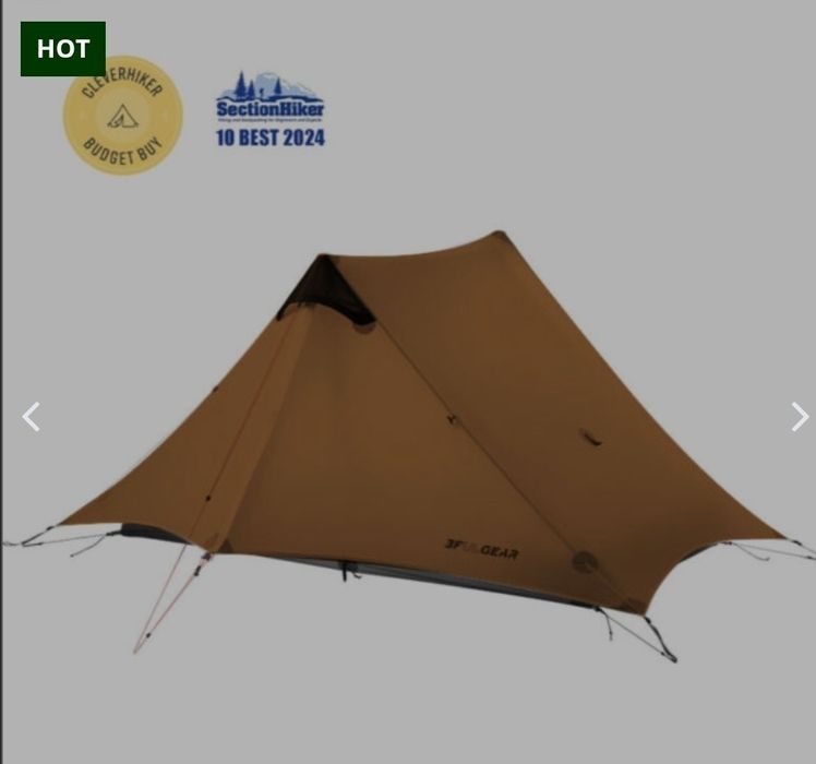 Tenda Ultralight 1050g 4 Estações Lanshan 2