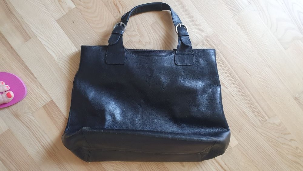 Torba gruba skóra A4