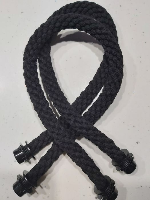 Liny czarne, gwinty 62cm